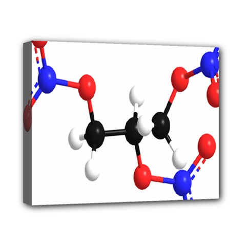 Nitroglycerin Lines Dna Canvas 10  X 8  by Mariart