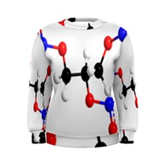 Nitroglycerin Lines Dna Women s Sweatshirt by Mariart