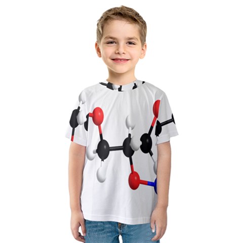 Nitroglycerin Lines Dna Kids  Sport Mesh Tee by Mariart