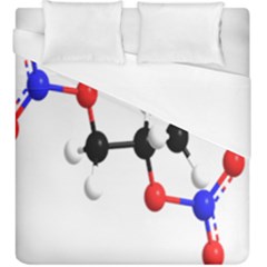 Nitroglycerin Lines Dna Duvet Cover (king Size)