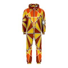 Ornaments Art Line Circle Hooded Jumpsuit (kids) by Mariart