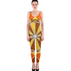 Ornaments Art Line Circle Onepiece Catsuit by Mariart