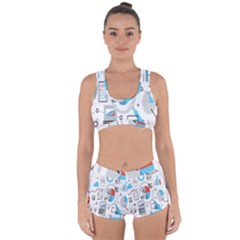 Science Mathematics Formula Racerback Boyleg Bikini Set