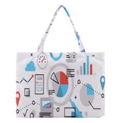 Science Mathematics Formula Medium Tote Bag