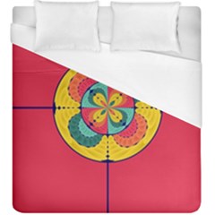 Color Scope Duvet Cover (king Size) by linceazul