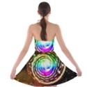 Space Star Planet Light Galaxy Moon Strapless Bra Top Dress View2