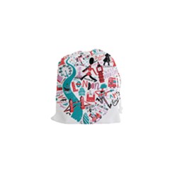 London Illustration City Drawstring Pouches (xs) 