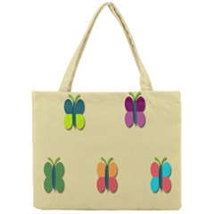 Spring Butterfly Wallpapers Beauty Cute Funny Mini Tote Bag by Mariart