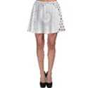 Prismatic Stars Whirlpool Circlr Rainbow Skater Skirt View1