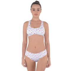 Star Rainboe Beauty Space Criss Cross Bikini Set