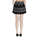 Style Line Amount Wave Chevron Pleated Mini Skirt View2