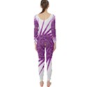 Spiral Purple Star Polka Long Sleeve Catsuit View2