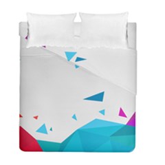 Triangle Chevron Colorfull Duvet Cover Double Side (full/ Double Size)