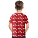 Sunflower Red Star Beauty Flower Floral Kids  Cotton Tee View2