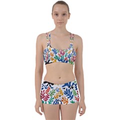 The Wreath Matisse Beauty Rainbow Color Sea Beach Women s Sports Set