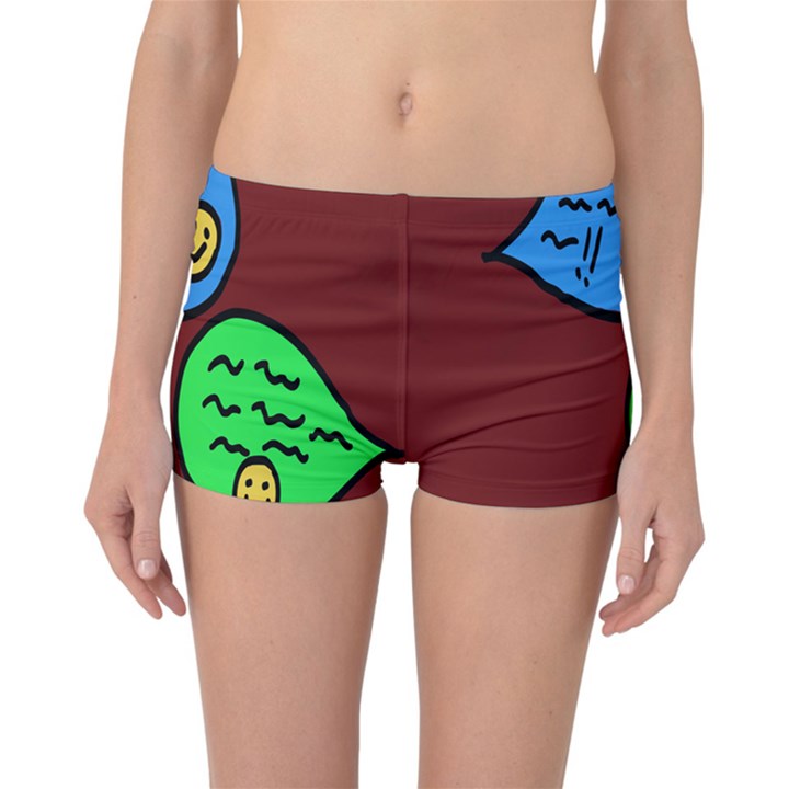 Version Colors Transparent Elements Emoticons Alpha Transparency Reversible Boyleg Bikini Bottoms