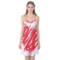 Valentines Day Heart Modern Red Polka Camis Nightgown