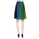 Digitally Created Halftone Dots Abstract Background Design A-Line Skirt View2