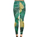 Yellow Flowers At Nature Leggings  View2