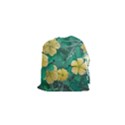 Yellow Flowers At Nature Drawstring Pouches (XS)  View1