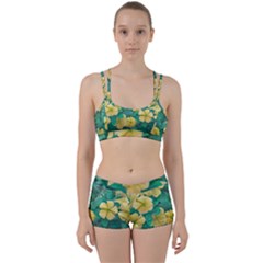 Yellow Flowers At Nature Women s Sports Set by dflcprints