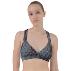 Drop Of Water Condensation Fractal Sweetheart Sports Bra