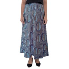 Drop Of Water Condensation Fractal Flared Maxi Skirt by Nexatart