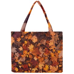 Fall Foliage Autumn Leaves October Mini Tote Bag by Nexatart