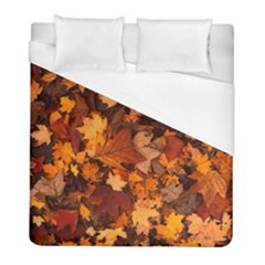 Fall Foliage Autumn Leaves October Duvet Cover (full/ Double Size) by Nexatart