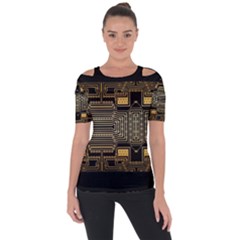 Board Digitization Circuits Short Sleeve Top