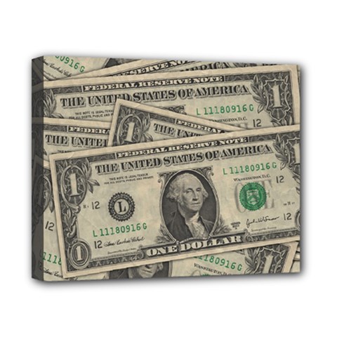 Dollar Currency Money Us Dollar Canvas 10  X 8  by Nexatart