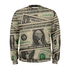 Dollar Currency Money Us Dollar Men s Sweatshirt by Nexatart