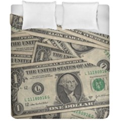 Dollar Currency Money Us Dollar Duvet Cover Double Side (california King Size) by Nexatart