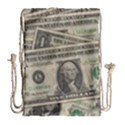 Dollar Currency Money Us Dollar Drawstring Bag (Large) View2