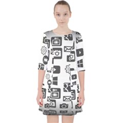 Icon Ball Logo Google Networking Pocket Dress by Nexatart