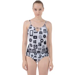 Icon Ball Logo Google Networking Cut Out Top Tankini Set by Nexatart