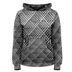 Grid Wire Mesh Stainless Rods Women s Pullover Hoodie by Nexatart