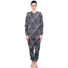 Grid Wire Mesh Stainless Rods Onepiece Jumpsuit (ladies)  by Nexatart