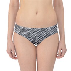 Grid Wire Mesh Stainless Rods Hipster Bikini Bottoms by Nexatart