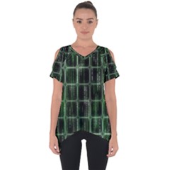 Matrix Earth Global International Cut Out Side Drop Tee by Nexatart