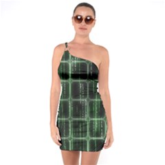 Matrix Earth Global International One Soulder Bodycon Dress