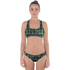 Matrix Earth Global International Cross Back Hipster Bikini Set