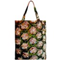 Pineapple Texture Macro Pattern Zipper Classic Tote Bag View1