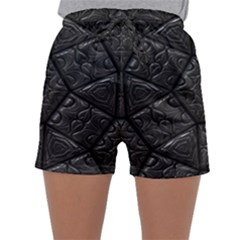 Tile Emboss Luxury Artwork Depth Sleepwear Shorts