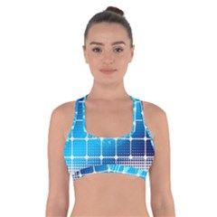 Tile Square Mail Email E Mail At Cross Back Sports Bra