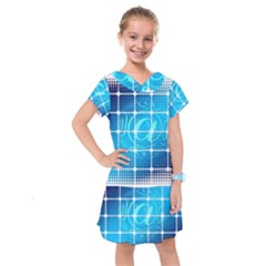 Tile Square Mail Email E Mail At Kids  Drop Waist Dress