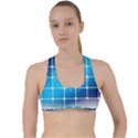 Tile Square Mail Email E Mail At Criss Cross Racerback Sports Bra View1