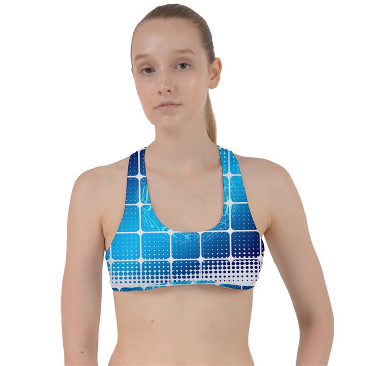 Tile Square Mail Email E Mail At Criss Cross Racerback Sports Bra