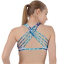 Tile Square Mail Email E Mail At Criss Cross Racerback Sports Bra View2