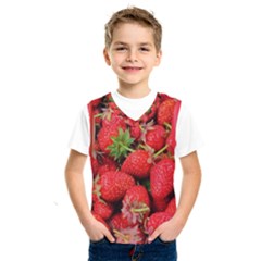 Strawberries Berries Fruit Kids  Sportswear by Nexatart